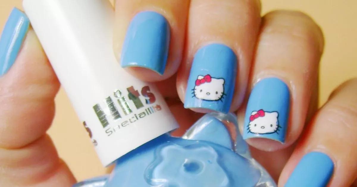 Unhas Decoradas Hello Kitty: Uma Fofura que Conquista Todos os Corações