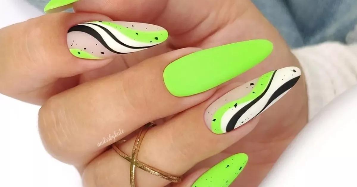 Verde Neon: A Tendência Vibrante que Conquistou as Unhas Decoradas