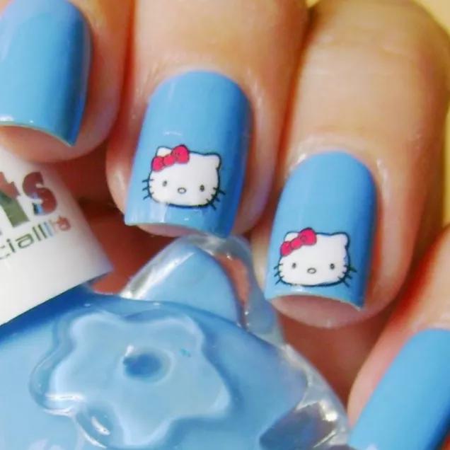 Unhas Decoradas Hello Kitty: Uma Fofura que Conquista Todos os Corações