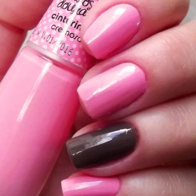 Unhas Marrom e Rosa: A Dupla Perfeita para um Visual Irresistível!