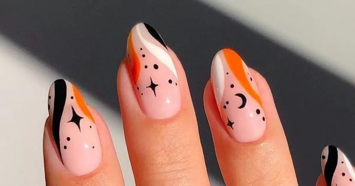 Alô, verão! Meus dias estão mais coloridos com essas unhas laranja que amam a vida!